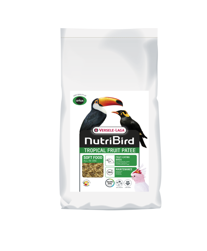 Nutribird Tropical fruit Patee 25kg