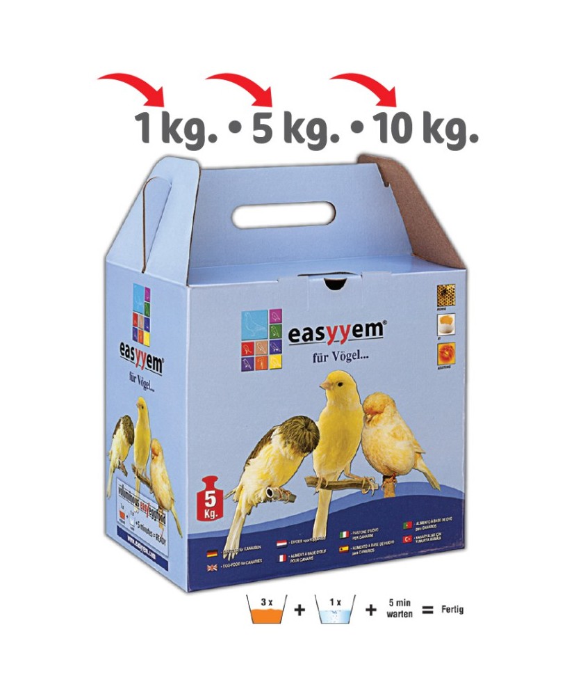 Easyyem pâtée aux œufs canaris 10 kg