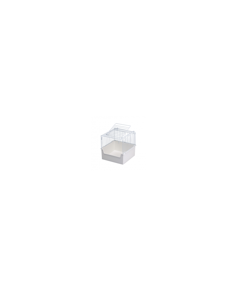 Cage baby / baignoire petite avec porte 15x16x16 cm