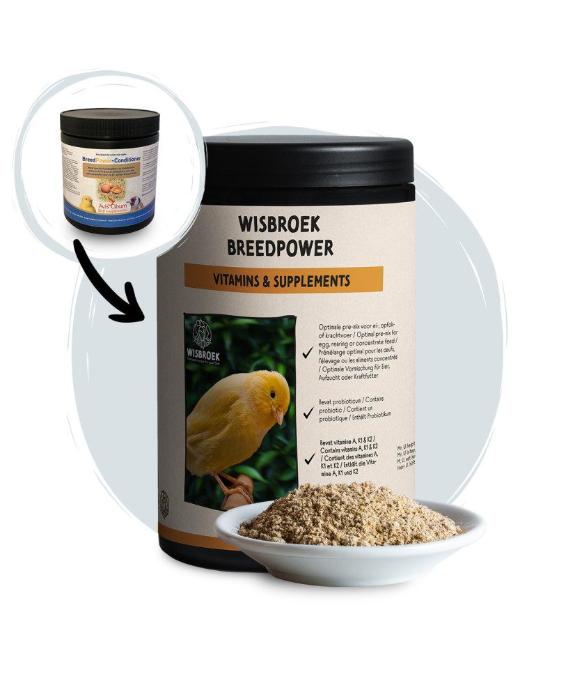 Wisbroek BreedPower (enrichement pâtée aux oeufs) 750g