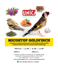 Unica Micostop Goldfinch 200g (lutte contre les moisissures parasitaires.)