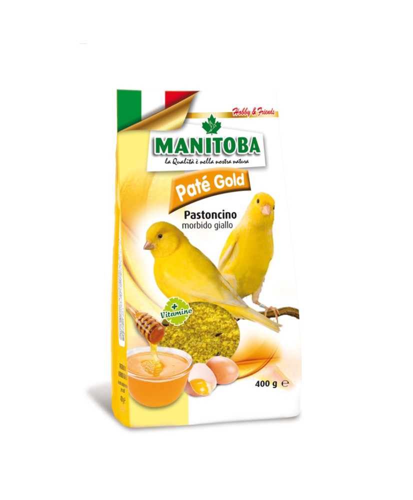 Manitoba pâtée gold (pâtée aux œufs avec miel, prête à l’emploi) 400g