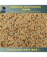Oiseaux exotiques super 4 kg - Cardinal Rouge