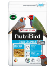 Nutribird Gold Crumble Oiseaux Exotiques 1kg (Orlux pâtée aux oeufs sèche oiseaux exotiques)