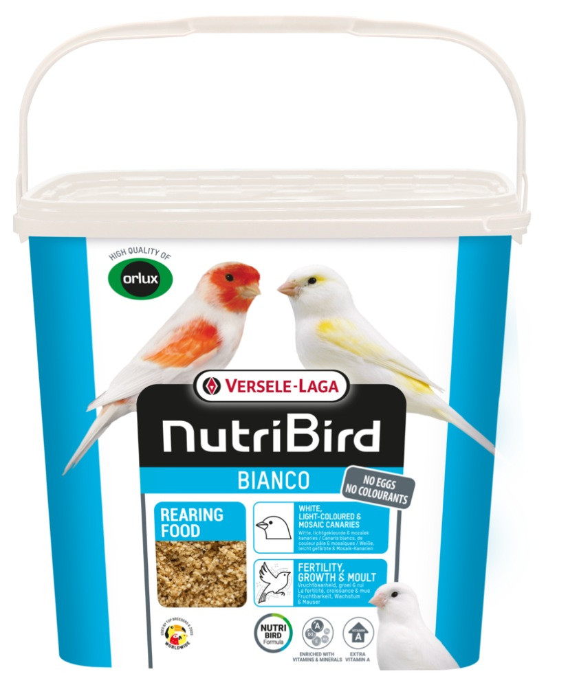 Nutribird Rearing Food Bianco 4kg (Orlux pâtée d'élevage blanc)