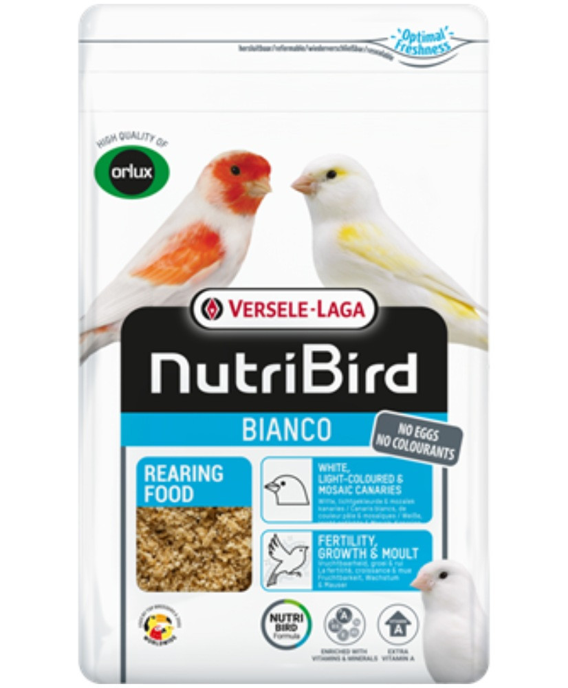 Nutribird Rearing Food Bianco 1kg (Orlux pâtée d'élevage blanc)