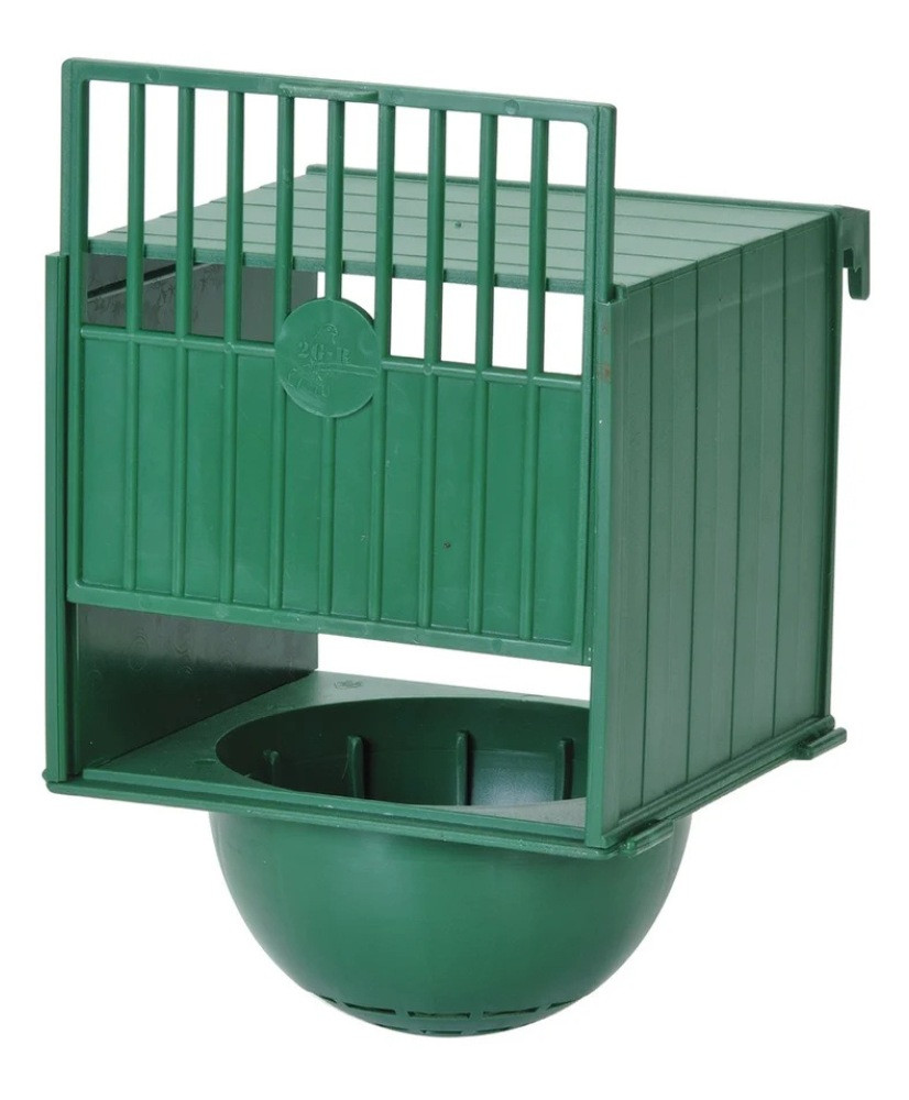 Nichoir en plastique vert - 2GR