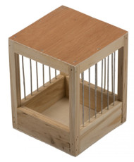 Nichoir avec barreaux pour...