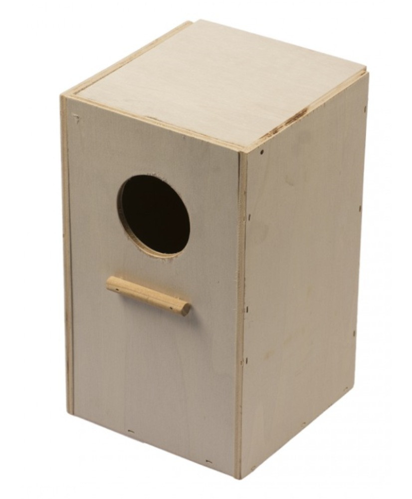 Nichoir pour inséparables vertical