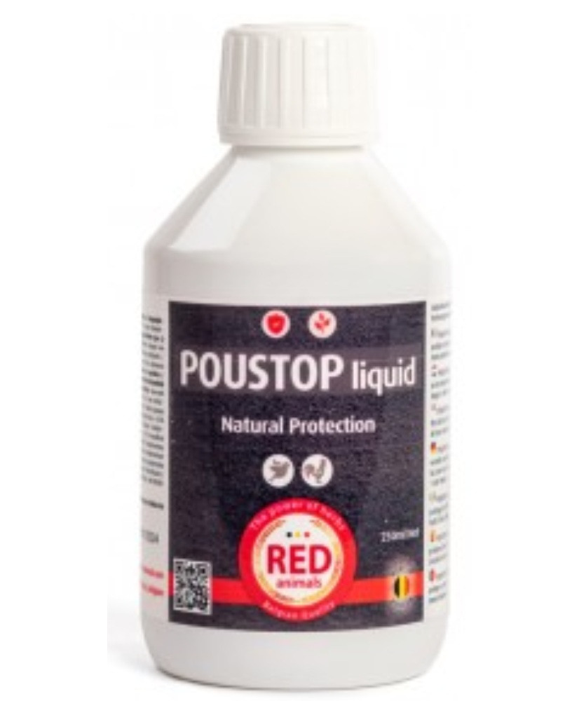 Red Animals Poustop Liquid 250ml