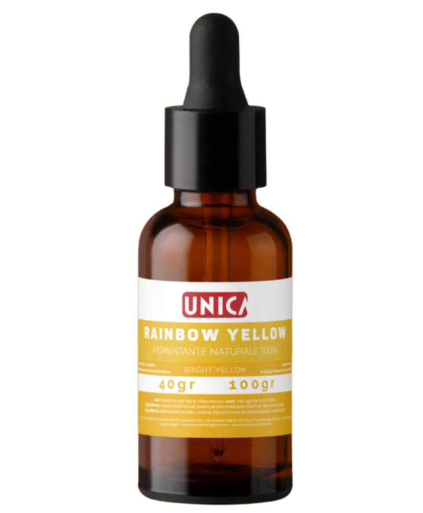 Unica Rainbow Yellow liquid 200ml (colorant jaune liquide)