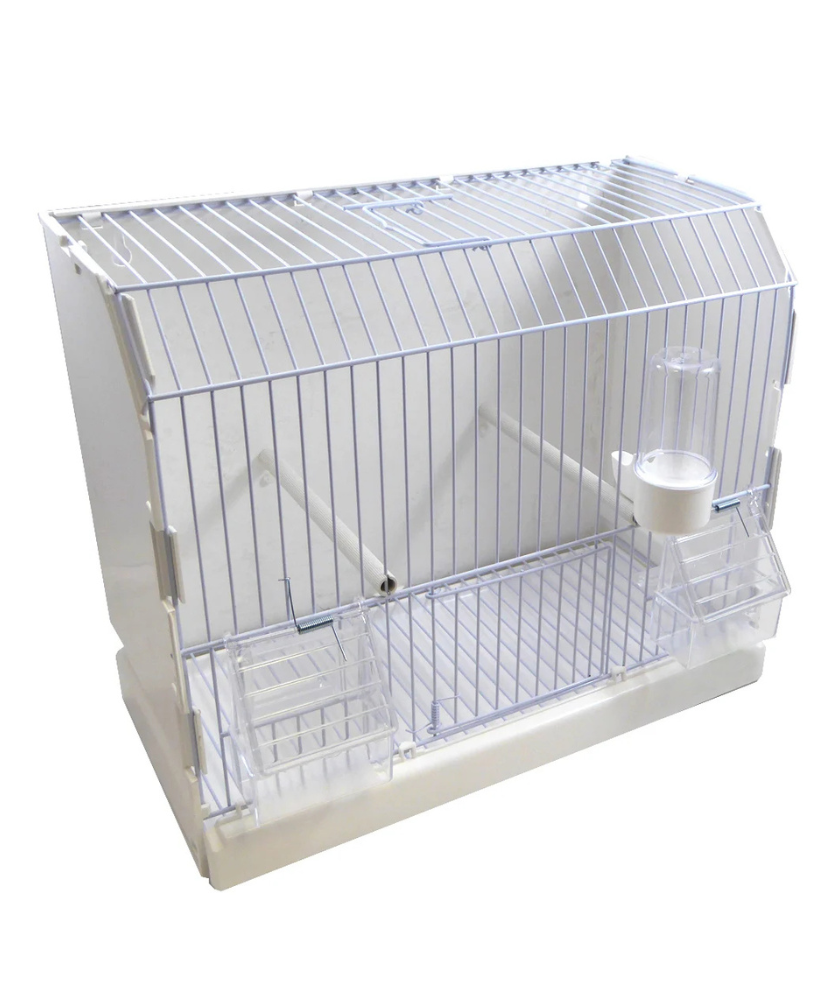 Cage d'exposition 2GR blanche