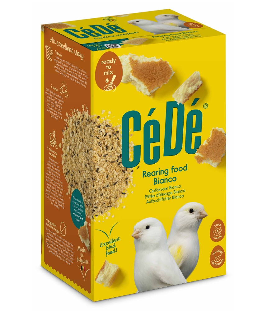 Pâtée aux oeufs pour canaris Bianco 1 kg - Cédé