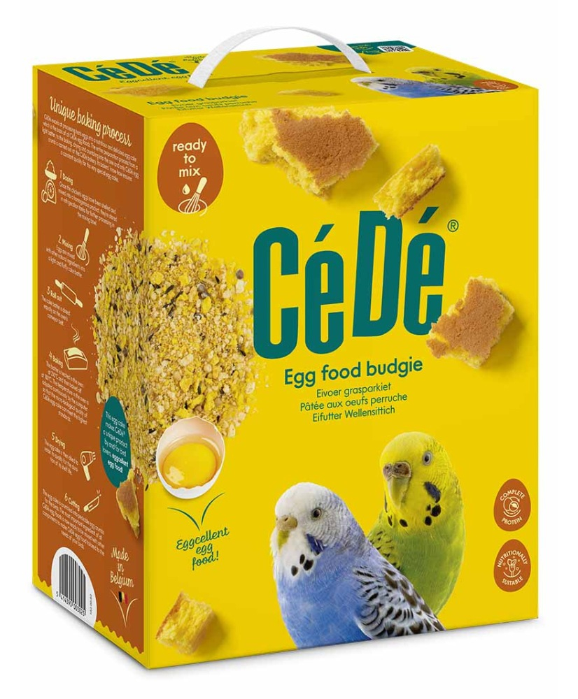 Pâtée aux oeufs pour perruches 5 kg - Cédé