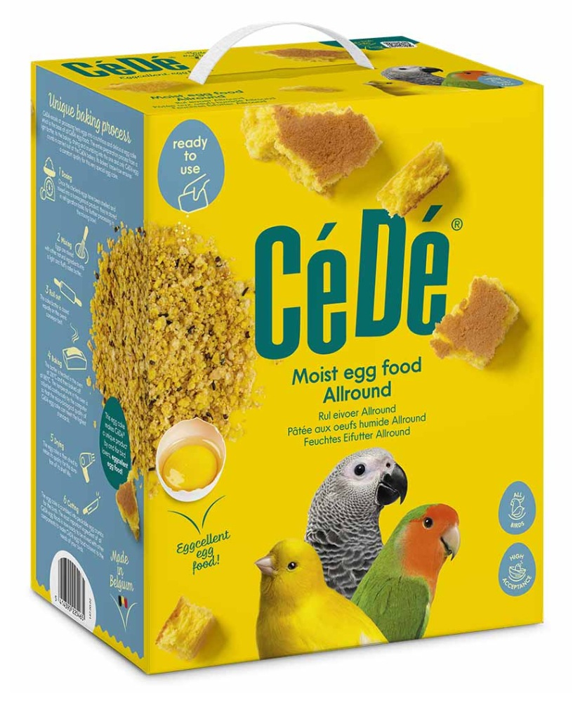 Pâtée aux oeufs grasse Allround 5 kg - Cédé