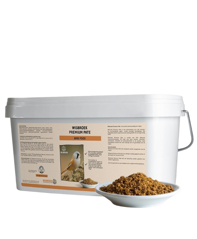 Wisbroek Premium Pate 3kg - Aliment complet pour oiseaux insectivores