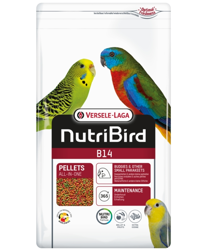Nutribird B14 800g - Aliment d'entretien pour petites perruches