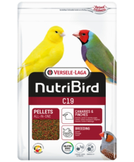 Nutribird C19 3kg - Aliment d'élévage pour canaris, oiseaux exotiques et indigènes