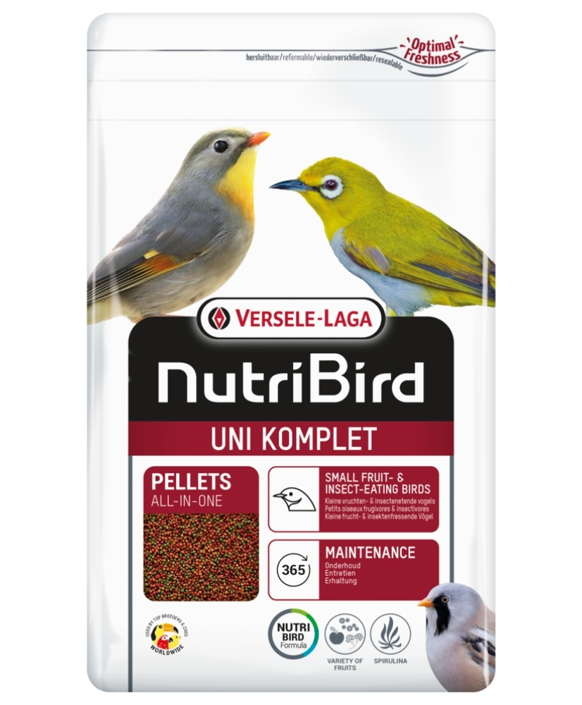 Nutribird Uni Komplet - aliment d'entretien pour petits oiseaux frugi- et insectivores