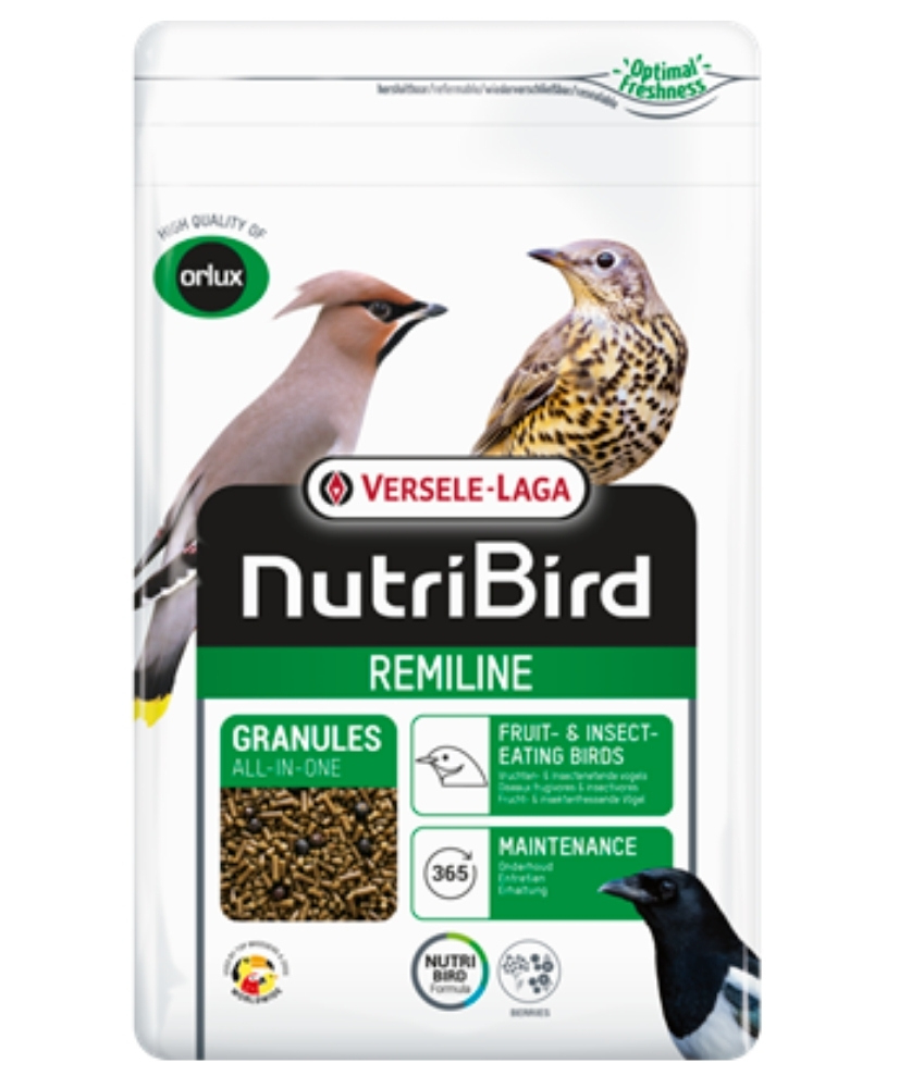 Nutribird Remiline - Aliment complet pour oiseaux frugi- et insectivores