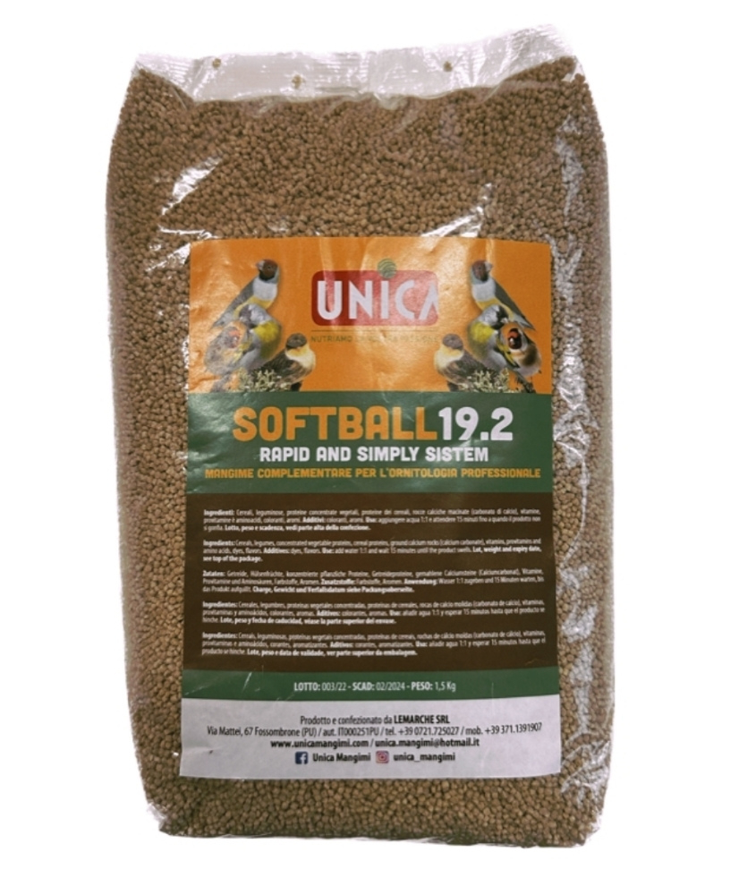 Unica Softball Brown 1.5kg - l'alternative pour Perle Morbide