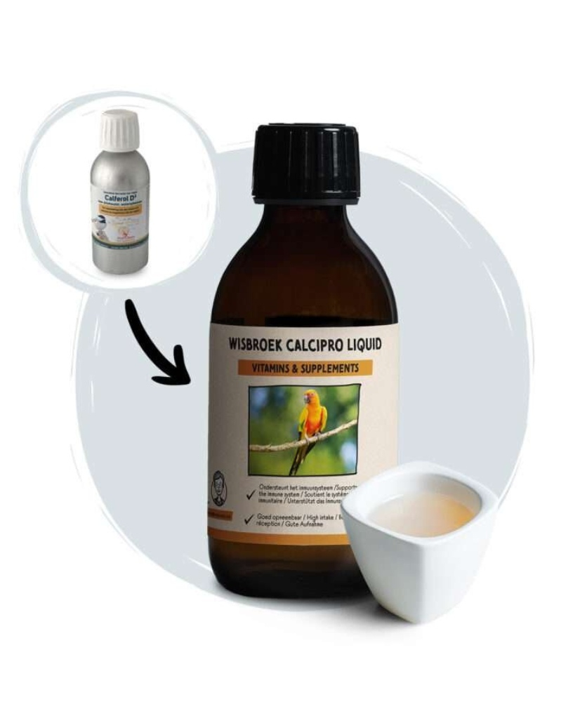 Wisbroek CalciPro Liquid 200 ml - calcium concentré
