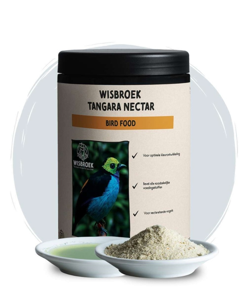 Wisbroek Tangara Nectar 800g - Aliment pour tangaras et nectarivores