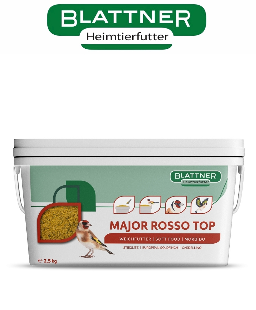 Blattner Major Rosso Top - pâtée aux oeufs pour chardonnerets - 2.5 kg