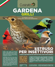 Cusinato Gardena Grilli – Alimentation extrudée avec 32% de protéines - 1kg