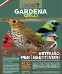 Cusinato Gardena Grilli – Alimentation extrudée avec 32% de protéines - 1kg