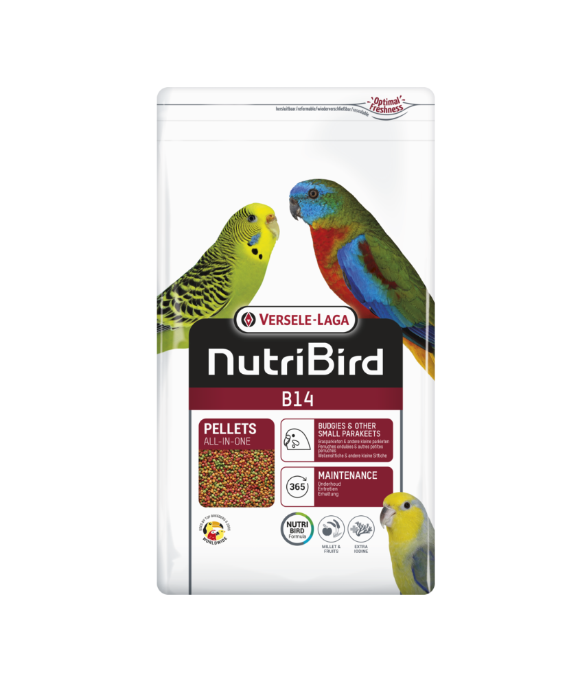 Nutribird B14 (granulés extrudés pour perruches ondulées) 3kg